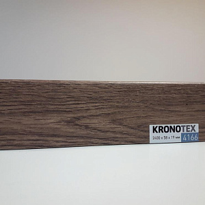 Kronotex Kronotex Плинтус KTEX1 D4166 Дуб Престиж натуральный коричневый кофейный темный